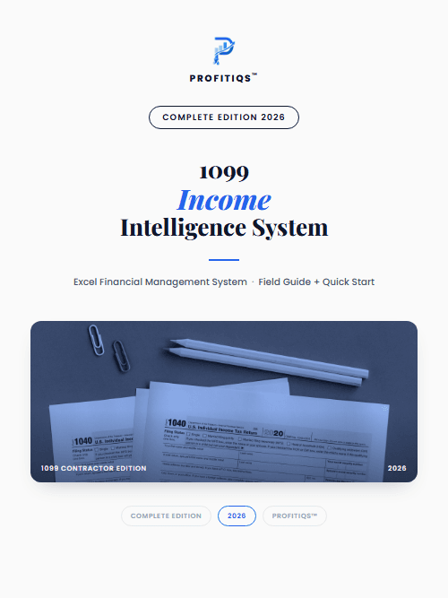 1099 Income Intelligence System — Complete cover