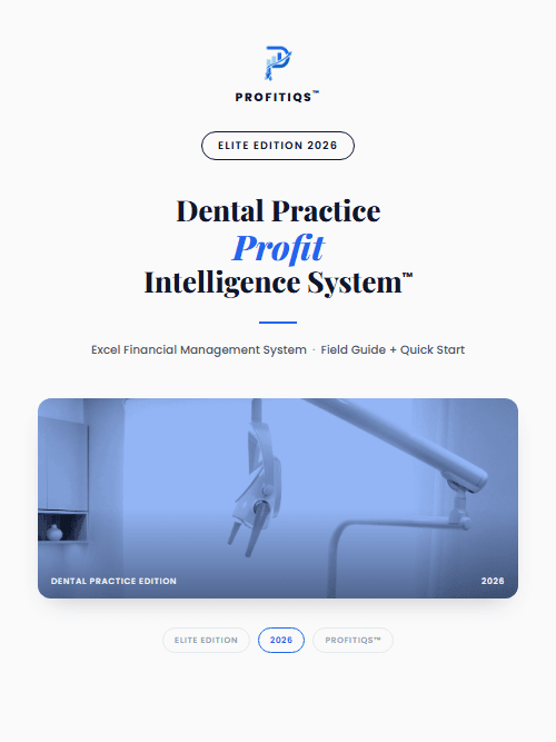 Dental Practice Profit Intelligence System — Elite cover