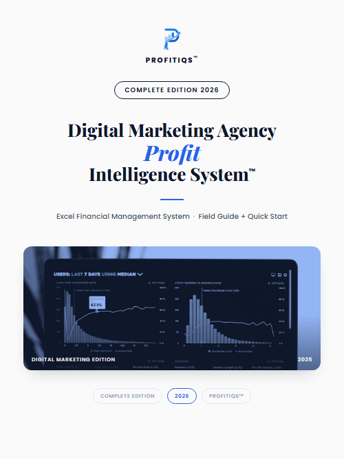 Digital Marketing Agency Profit Intelligence System — Complete cover
