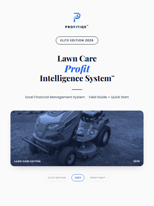 Lawn Care Profit Intelligence System — Elite cover