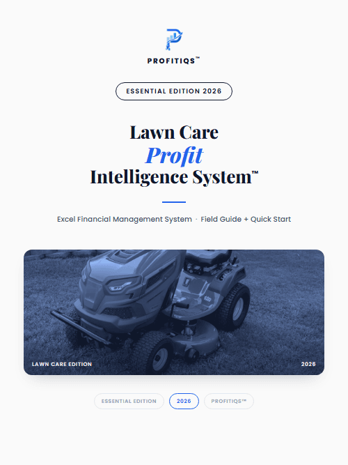 Lawn Care Profit Intelligence System — Essential cover