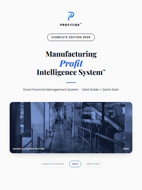 Manufacturing Profit Intelligence System — Complete cover