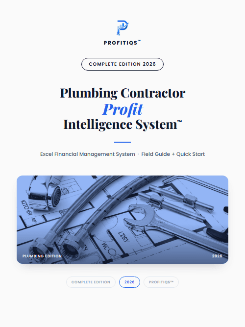 Plumbing Contractor Profit Intelligence System — Complete cover