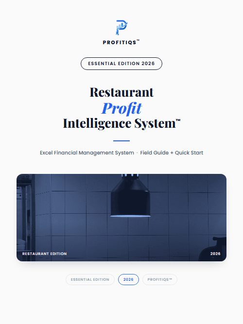 Restaurant Profit Intelligence System — Essential cover