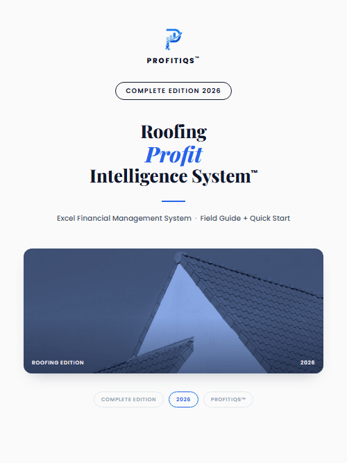 Roofing Profit Intelligence System cover