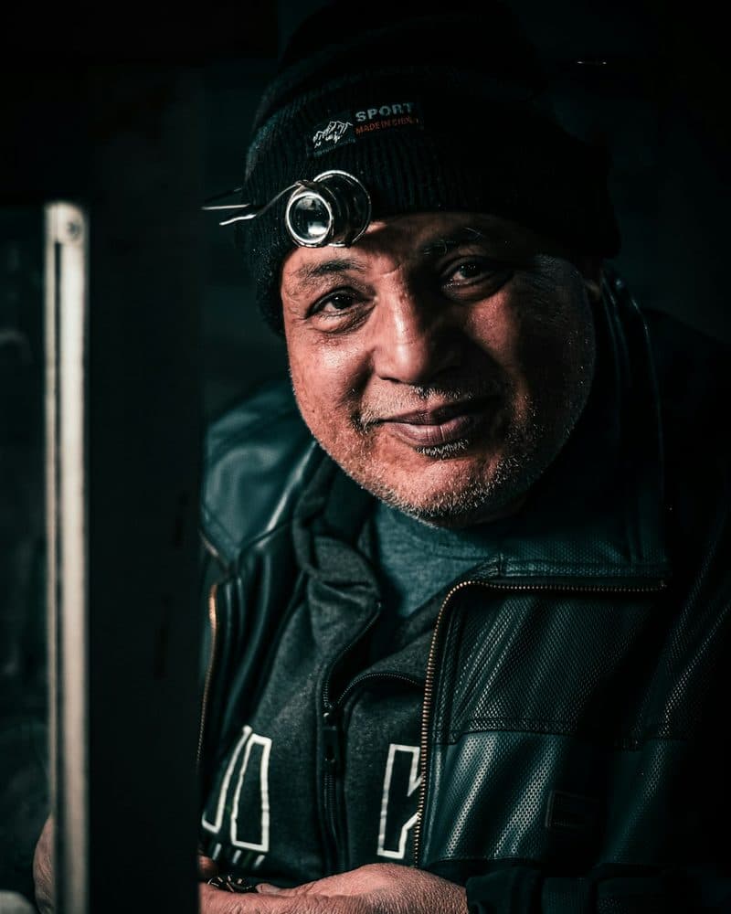 Plumbing Contractor business owner at work