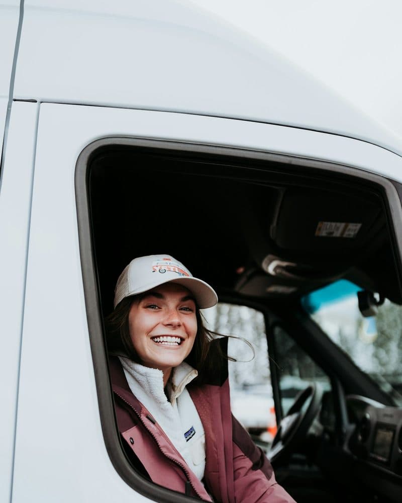 Trucking Owner-Operator business owner at work
